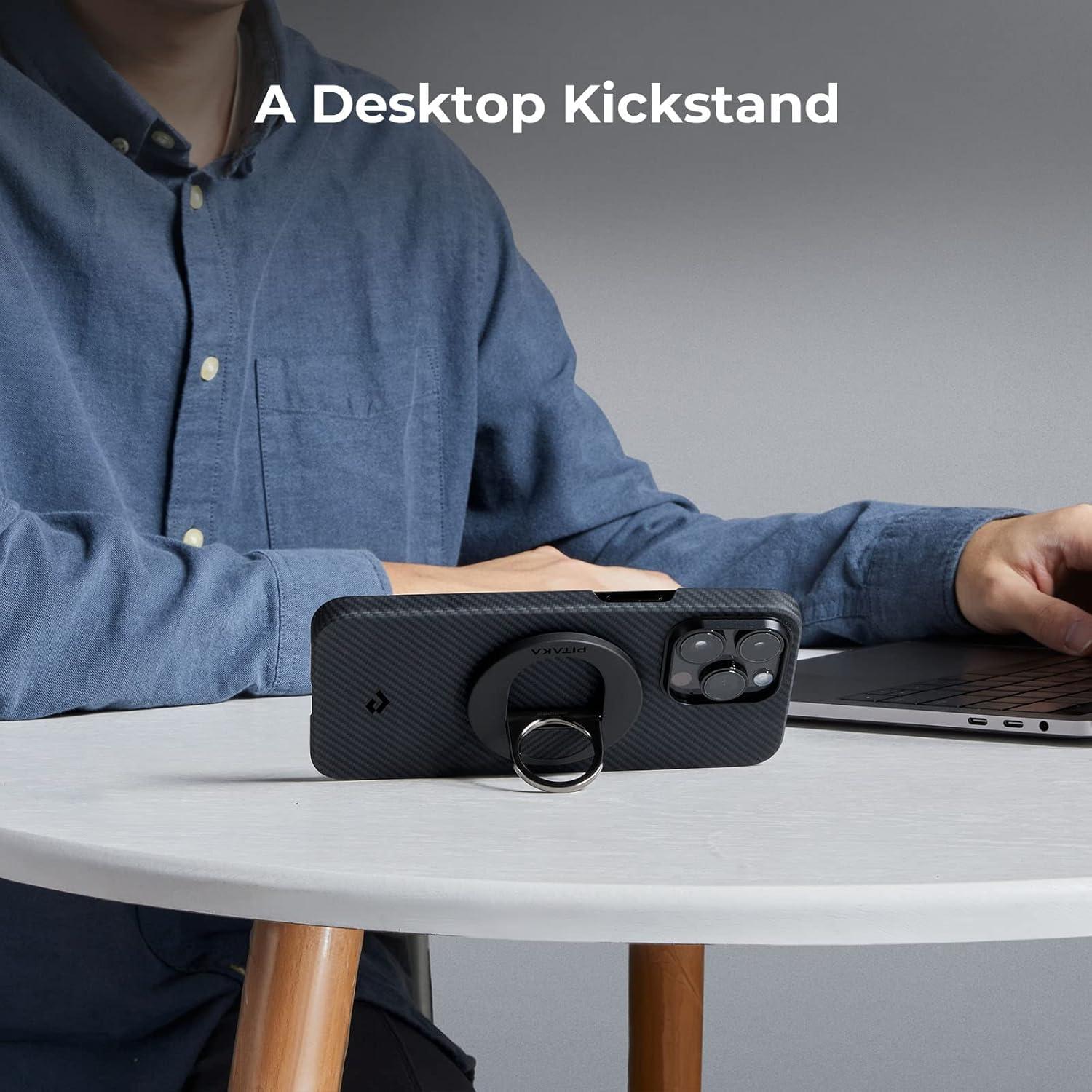 Soporte para teléfono PITAKA MagEZ Grip Magnético Negro