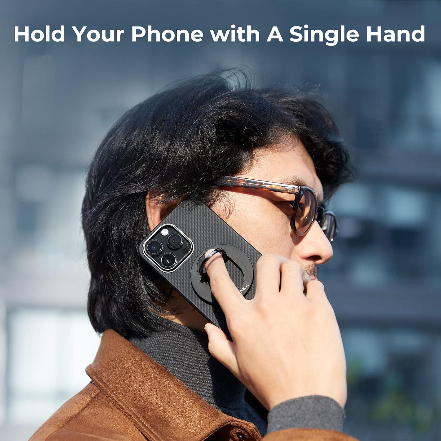 Soporte para teléfono PITAKA MagEZ Grip Magnético Negro