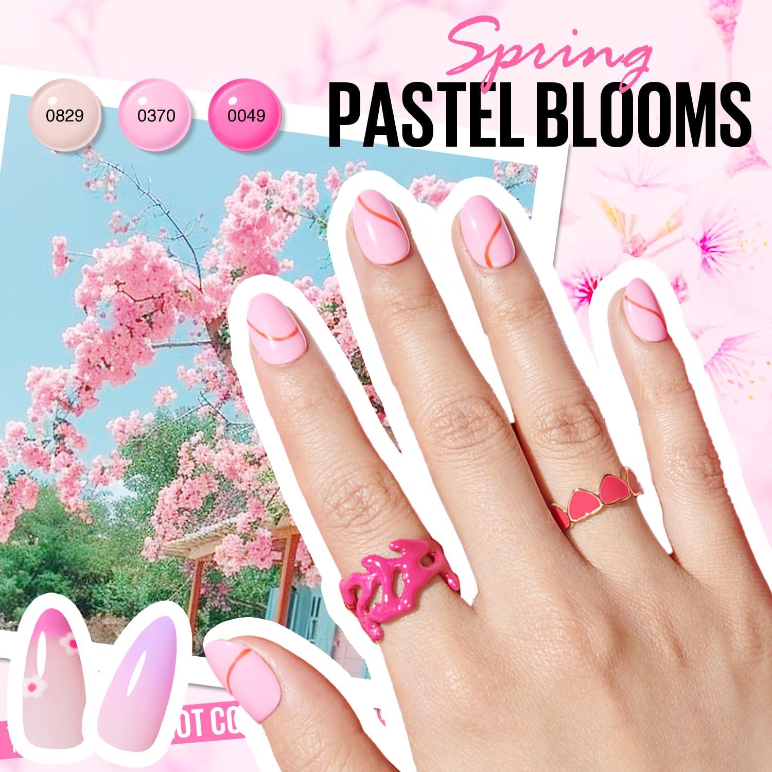 Kit de Esmalte de Uñas en Gel MEFA 42 Colores 59 Piezas