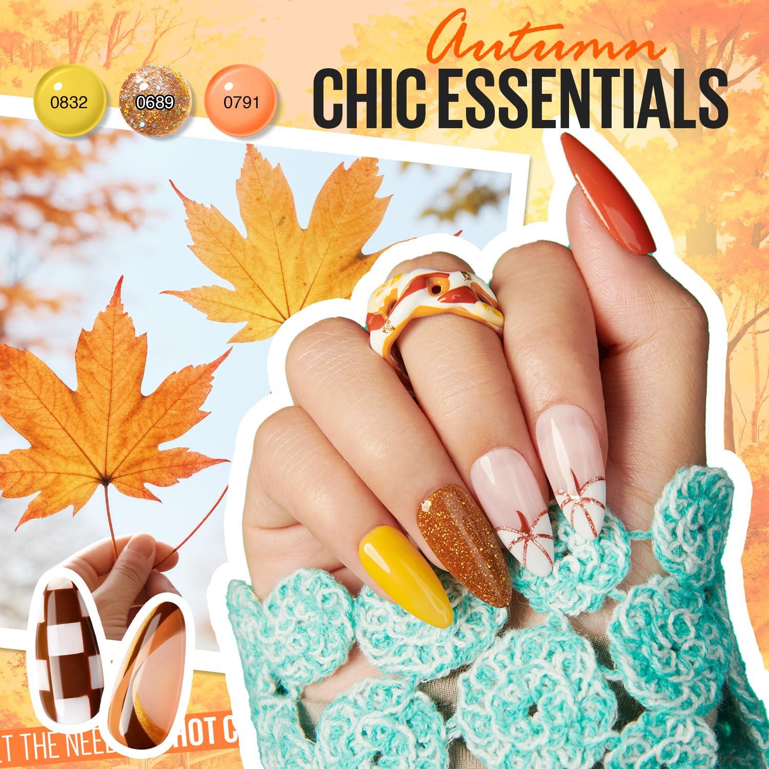 Kit de Esmalte de Uñas en Gel MEFA 42 Colores 59 Piezas