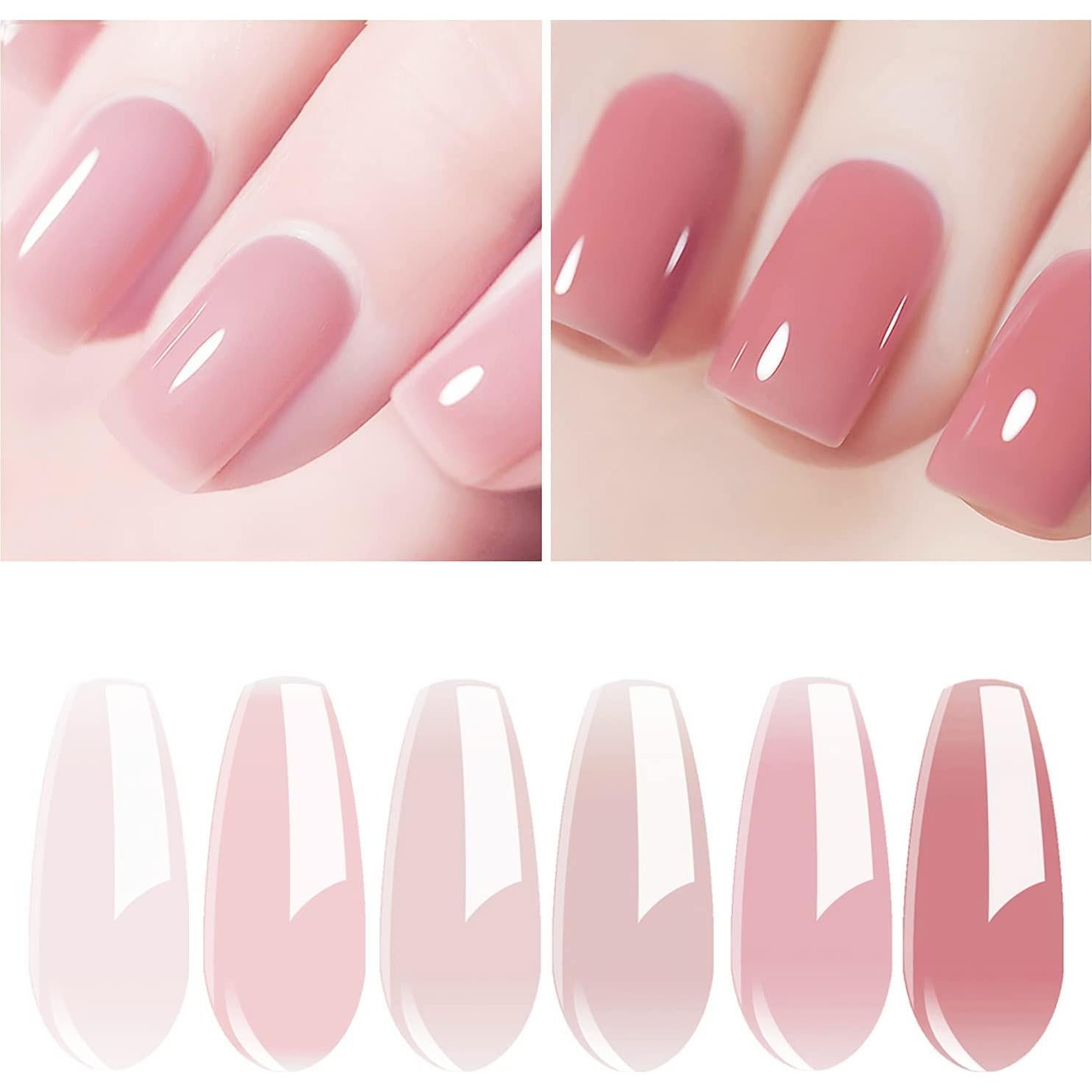 Kit de Esmalte de Uñas Vishine 33 en 1 con Lámpara UV 36W