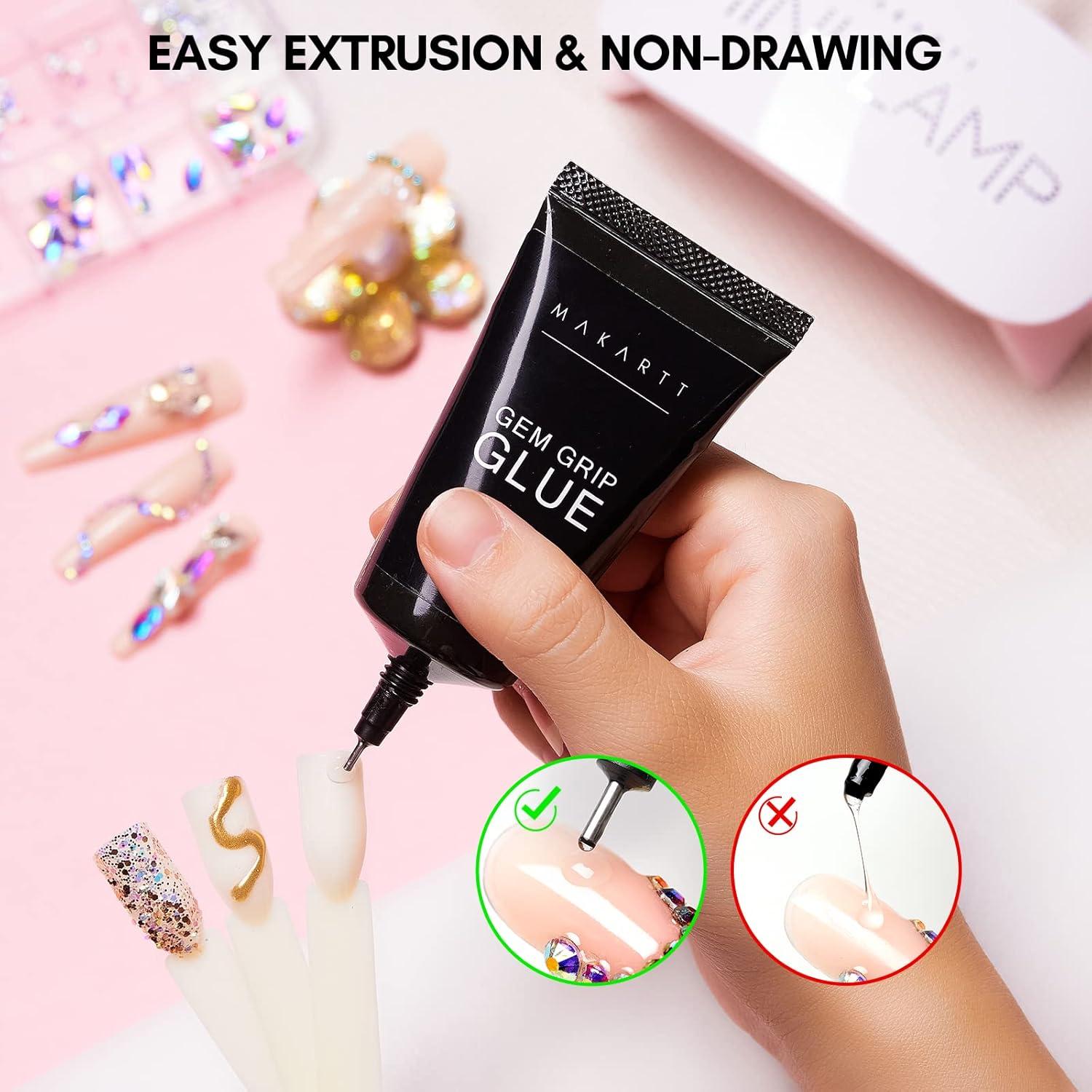 Pegamento para Uñas Makartt 30g Gel para Piedras Preciosas