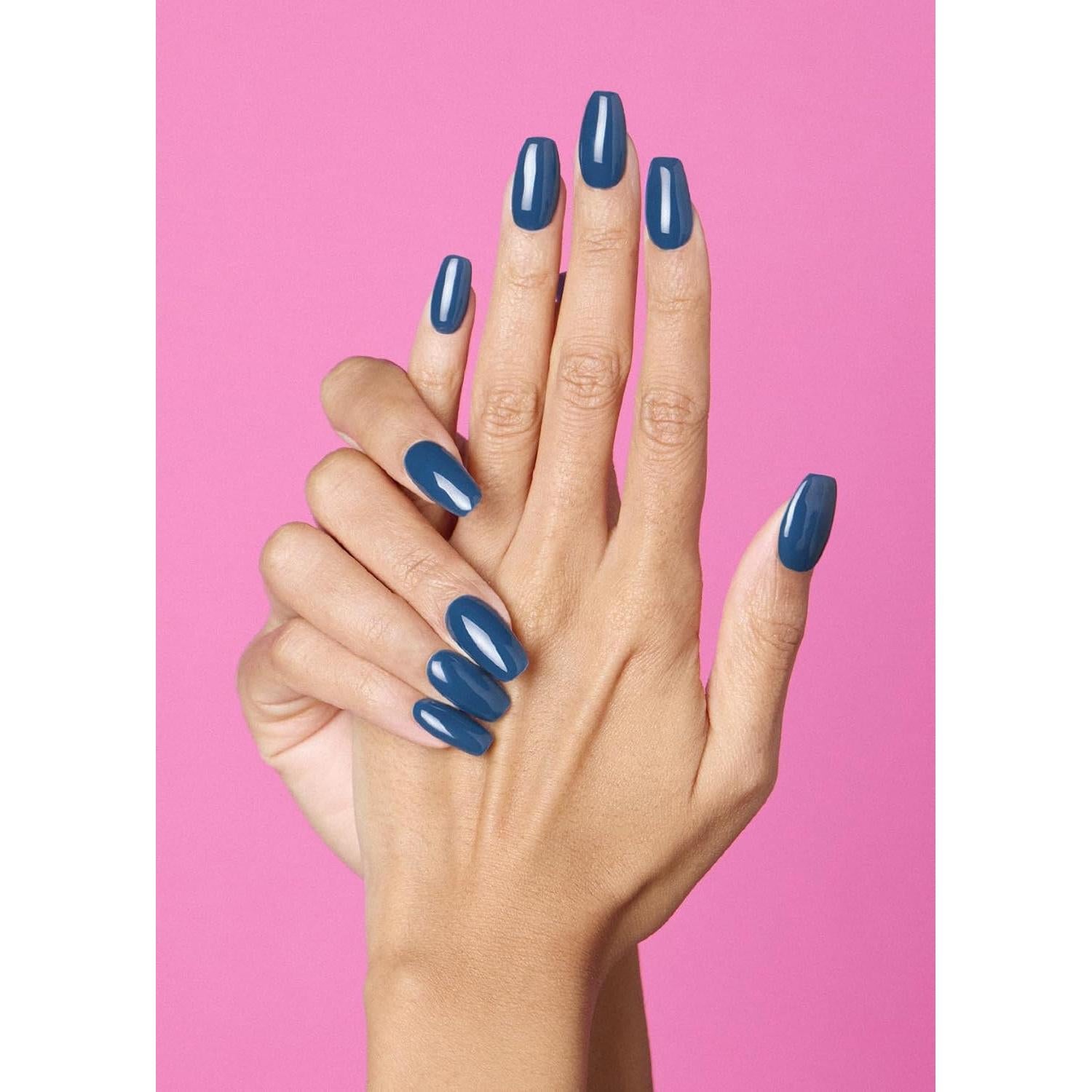 Tiras de Uñas de Gel Semi Curadas ohora N Crema Índigo