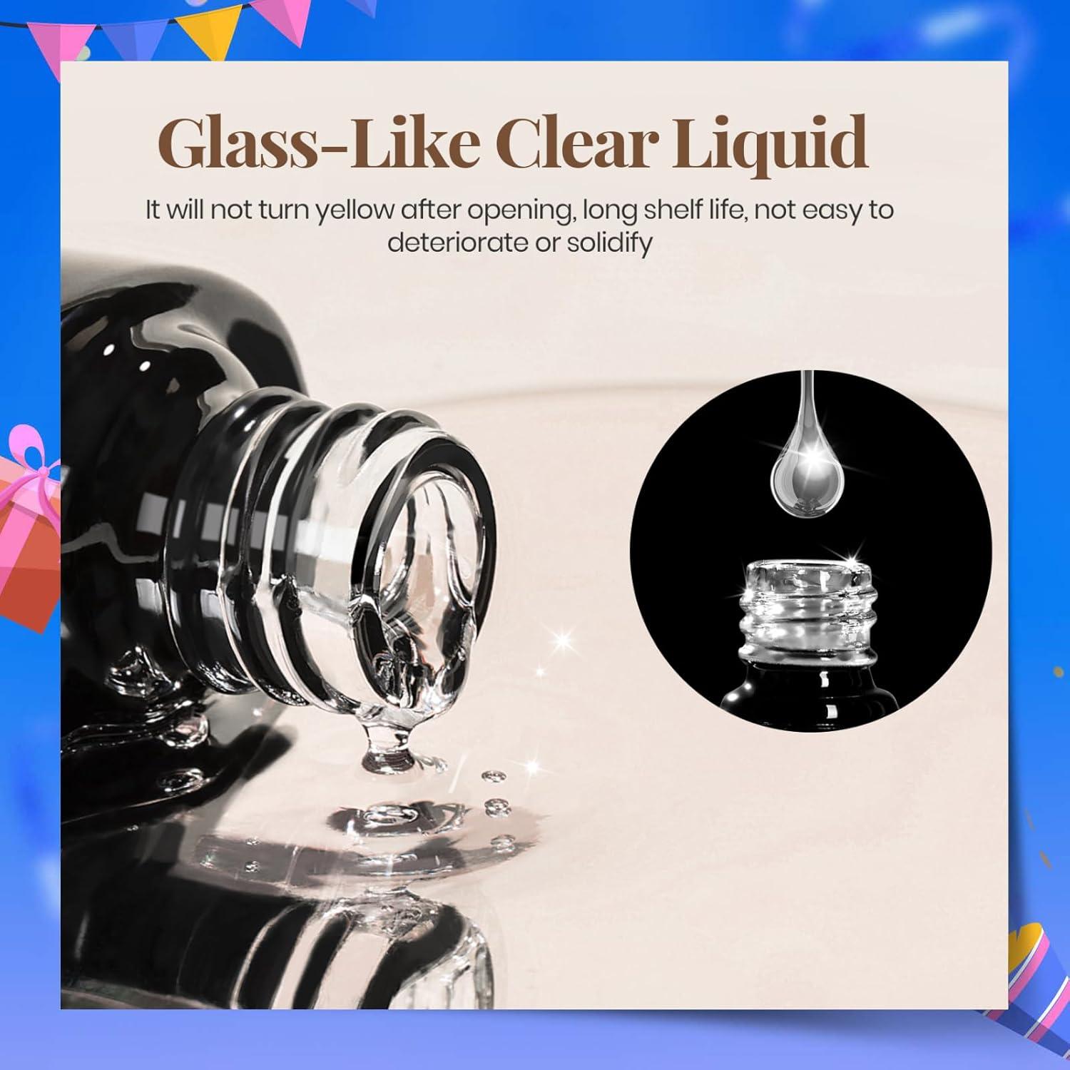 Kit de Gel para Uñas Beetles - Base y Top Coat 15ml 3 Piezas