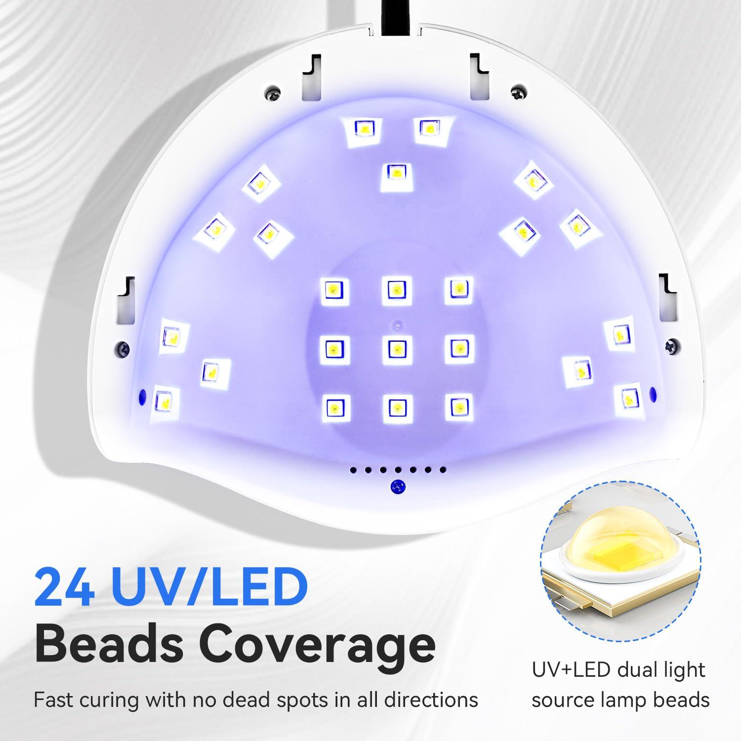 Lámpara UV LED para Uñas JODSONE Profesional 4 Temporizadores