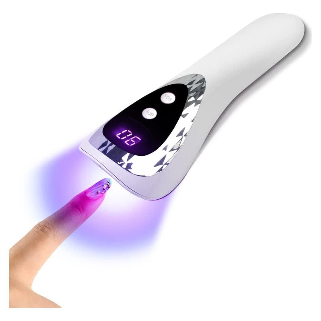 Lámpara UV LED Mini Portátil SMALLSHS para Uñas de Gel 18W