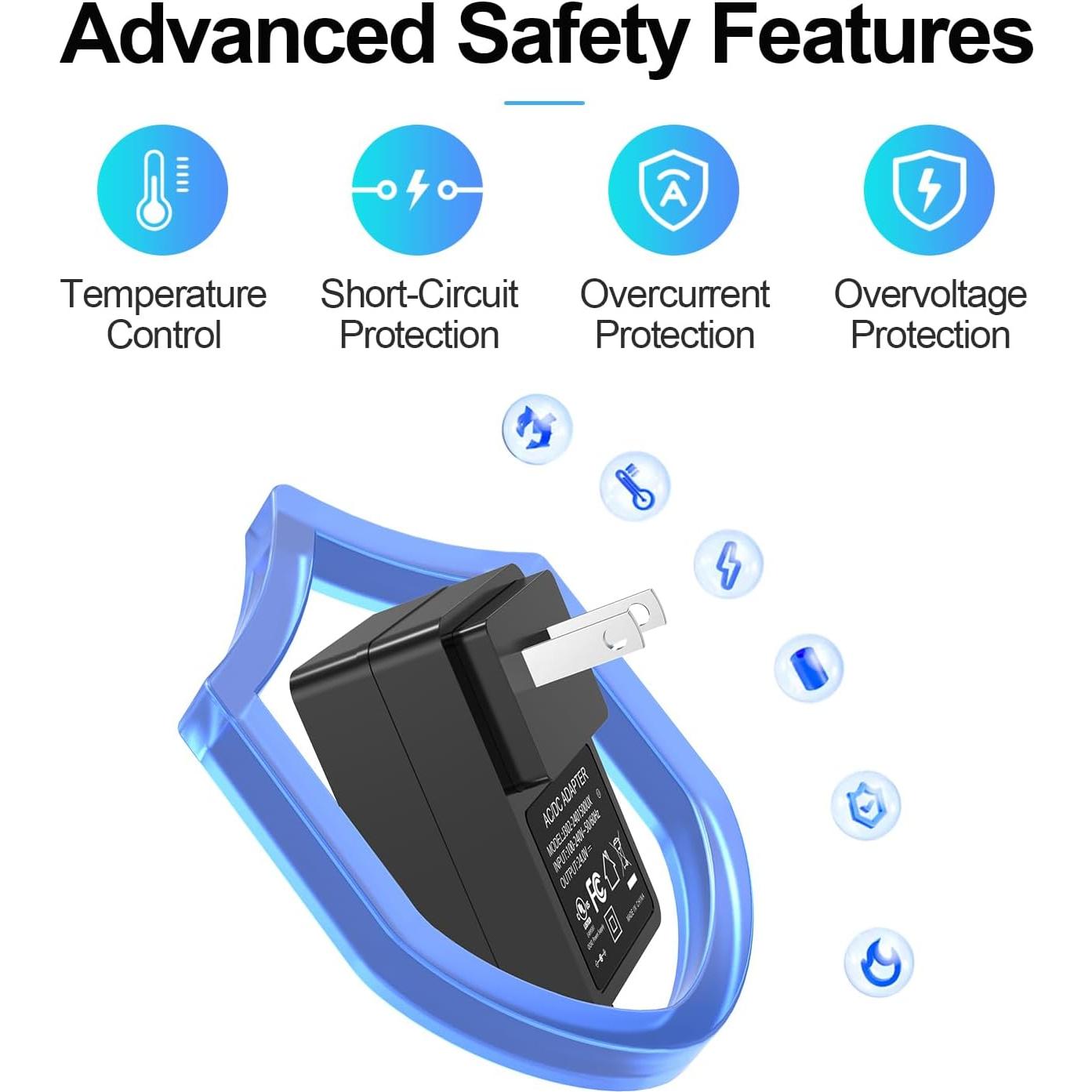 Fuente de Alimentación 24V Mareisa para Lámpara de Uñas SUNUV