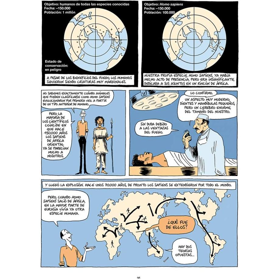 Sapiens: Volumen 1: El nacimiento de la humanidad (Edición gráfica) / Sapiens: A Graphic History: The Birth of Humankind (Spanish Edition)