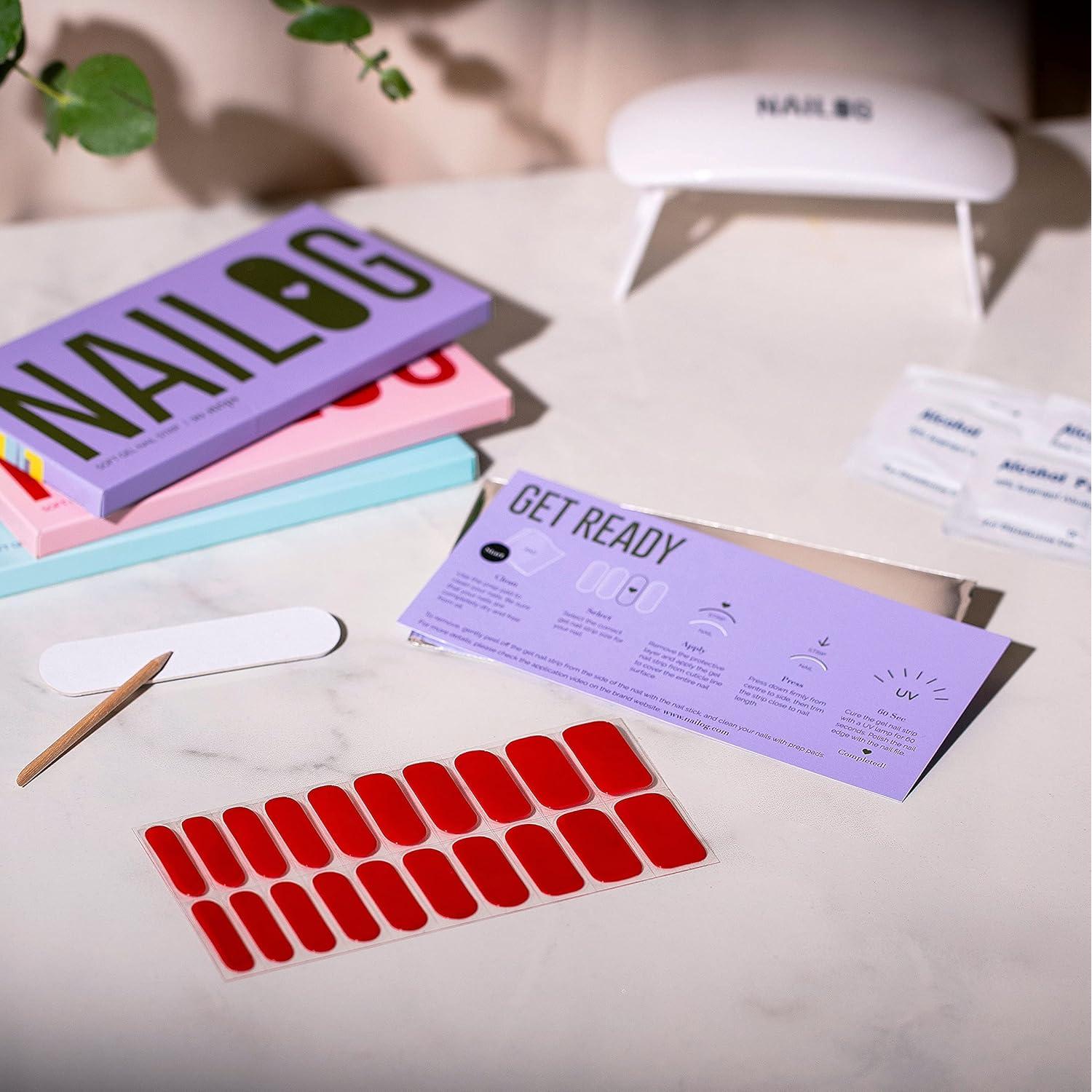 Lámpara UV LED NAILOG Mini 6W Portátil con Cable USB