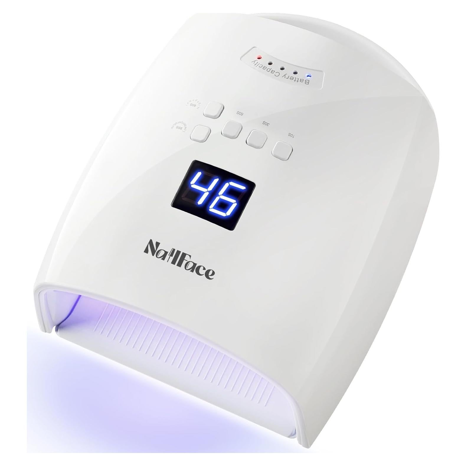 Lámpara de Uñas UV LED Inalámbrica NailFace 66W Recargable