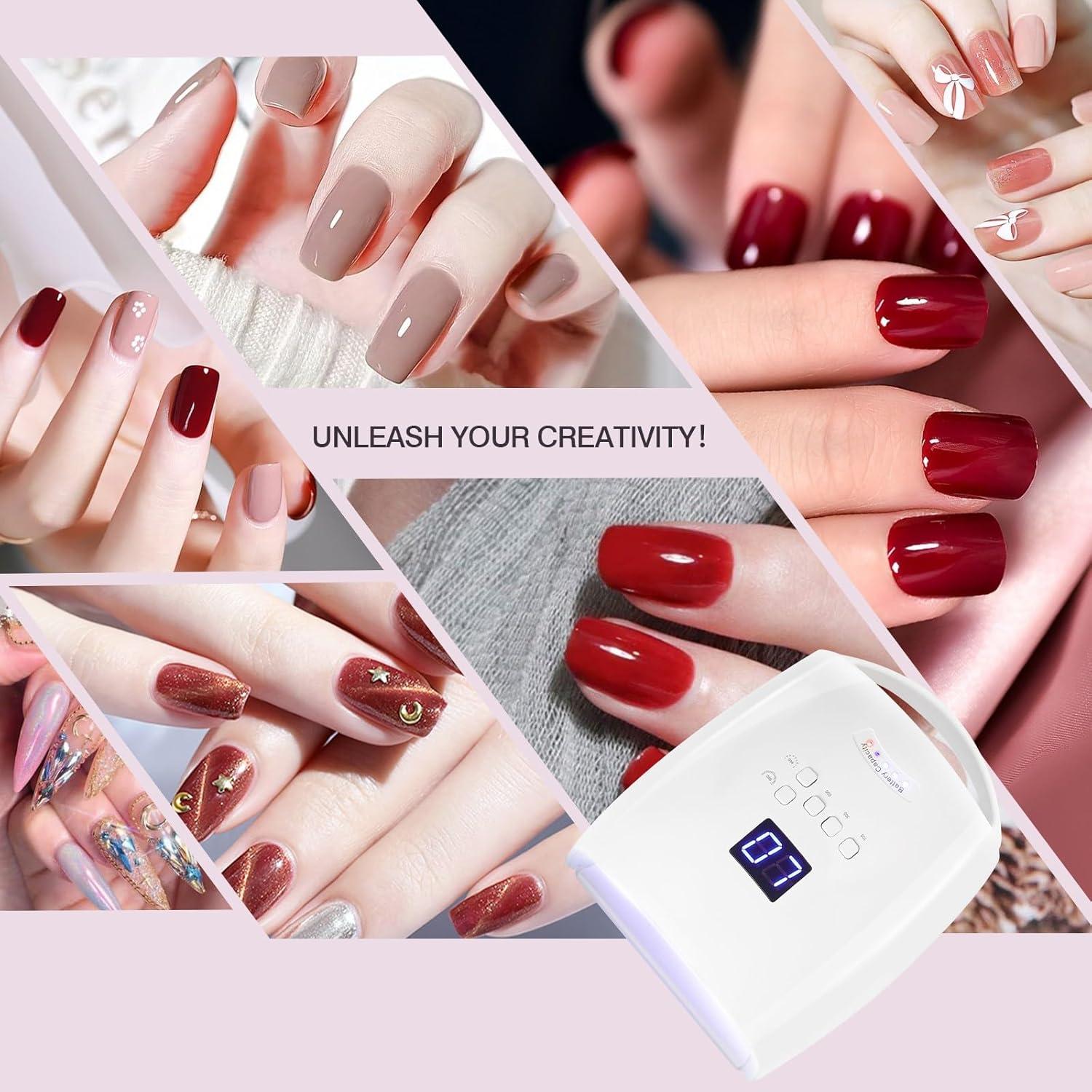 Lámpara de Uñas UV LED Inalámbrica NailFace 66W Recargable