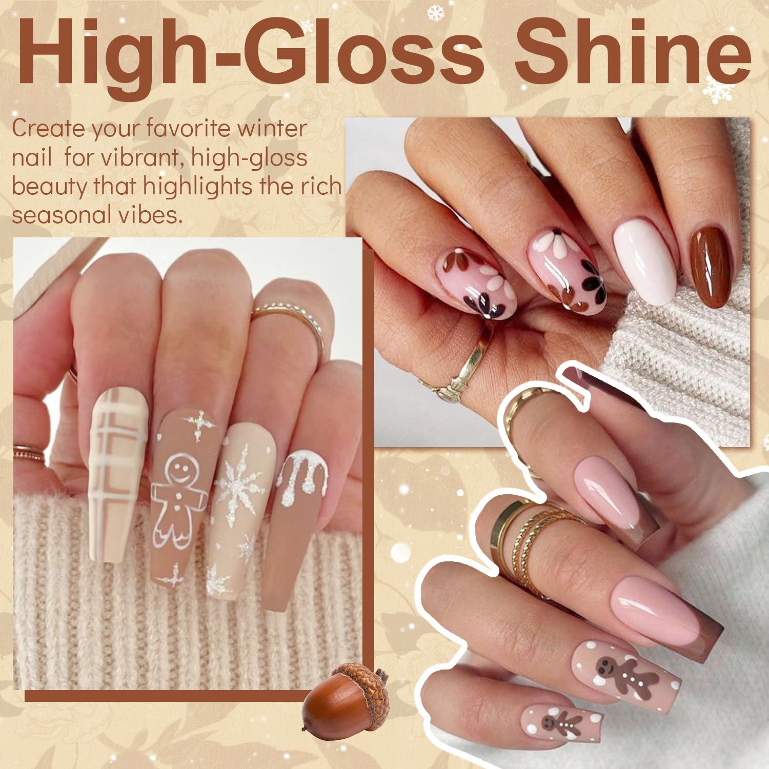 Kit de Esmalte de Uñas de Gel Lavender Violets 73 Pcs con Luz UV