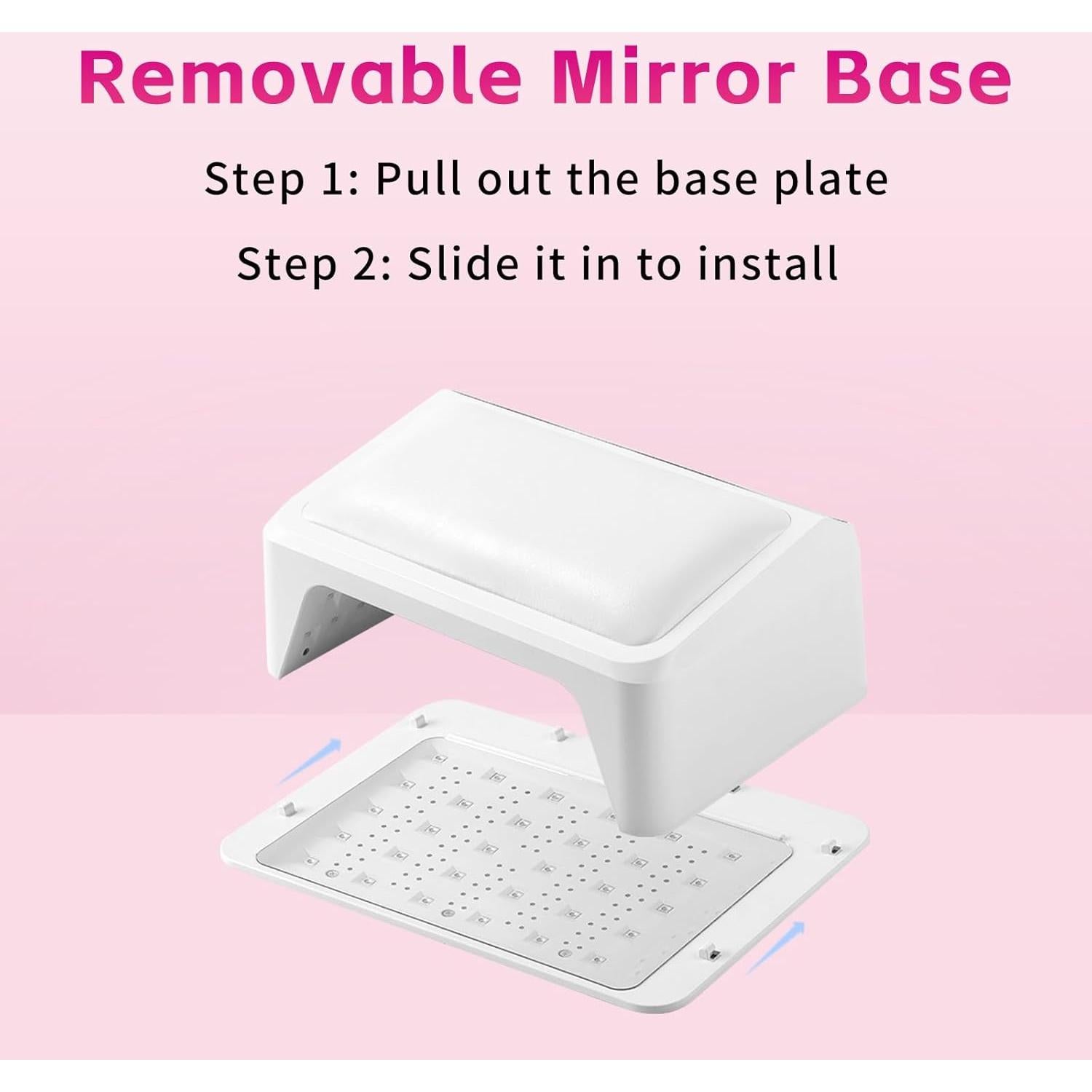 Lámpara de Uñas UV/LED Missshine 72W con 66 Perlas y Pantalla Táctil