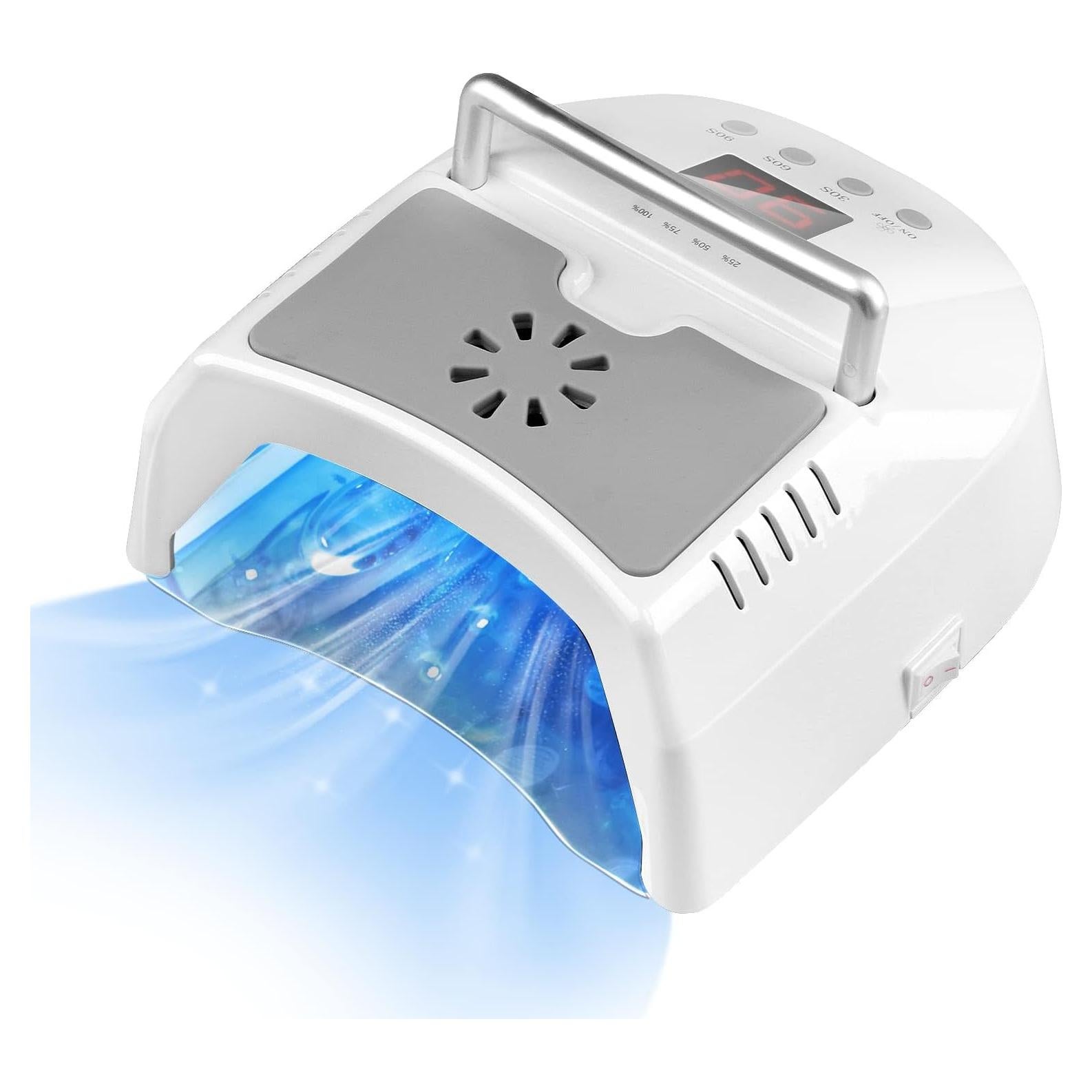 Lámpara de Uñas UV LED Inalámbrica IMENE 72W con Ventilador