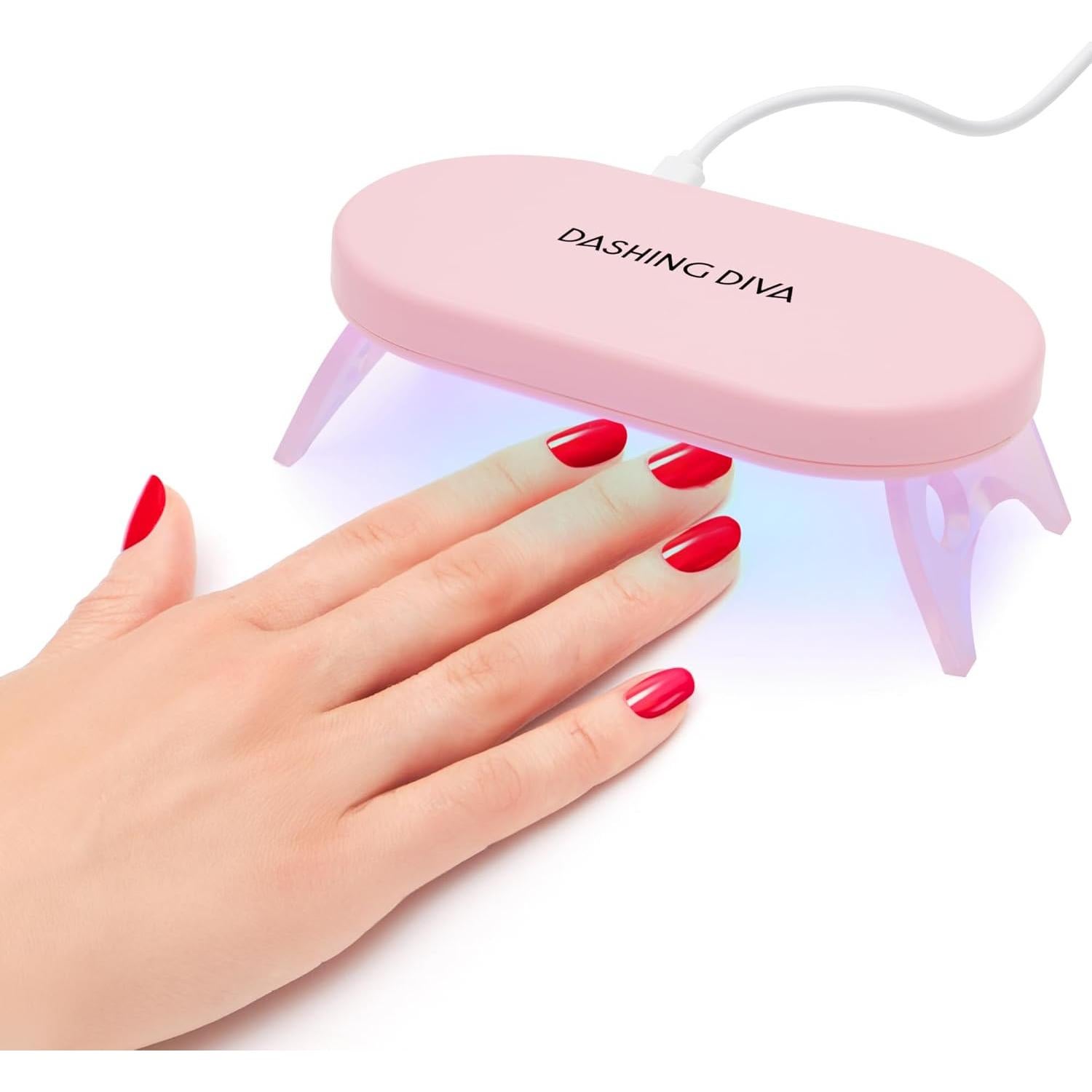 Lámpara de Uñas en Gel Dashing Diva One 10W Portátil USB-C