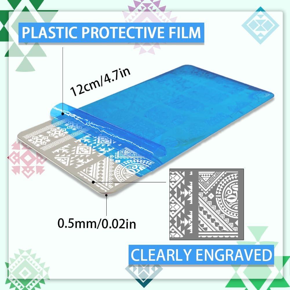 Placas de Estampado de Uñas PH PandaHall 3pcs 36 Patrones