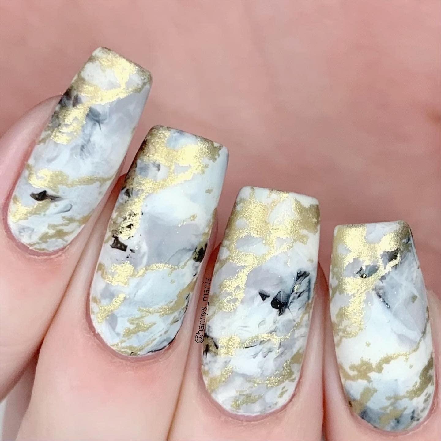 Placa de Estampado de Uñas Maniology Corazón de Piedra BM-XL476 12x6cm