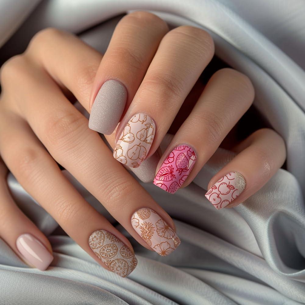 Kit de Placas de Estampado de Uñas PH PandaHall 45 Patrones