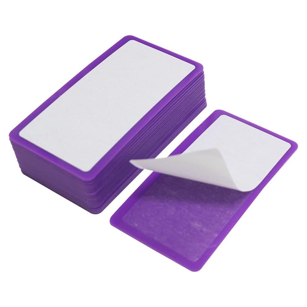 Soporte de Plástico para Estampado de Uñas DOURAN 20Pcs 12x6cm