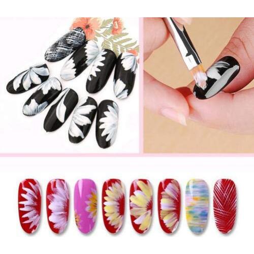 Conjunto de 8 Pinceles para Uñas Premium BoutiqueMall