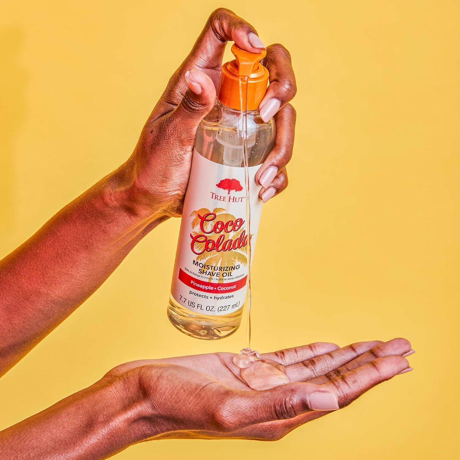 Aceite Hidratante para Afeitar Tree Hut Bare Coco Colada 227 ml