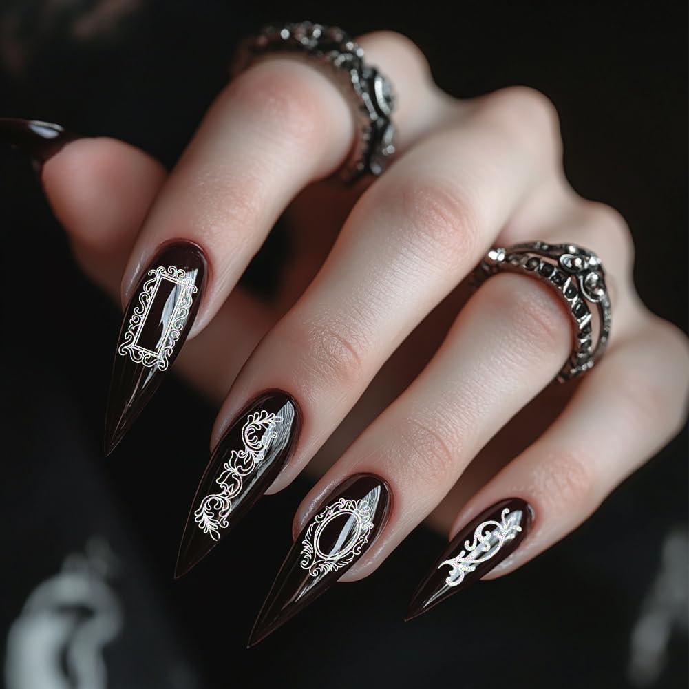 Kit de Plantillas de Estampado de Uñas PH PandaHall - 3 Piezas