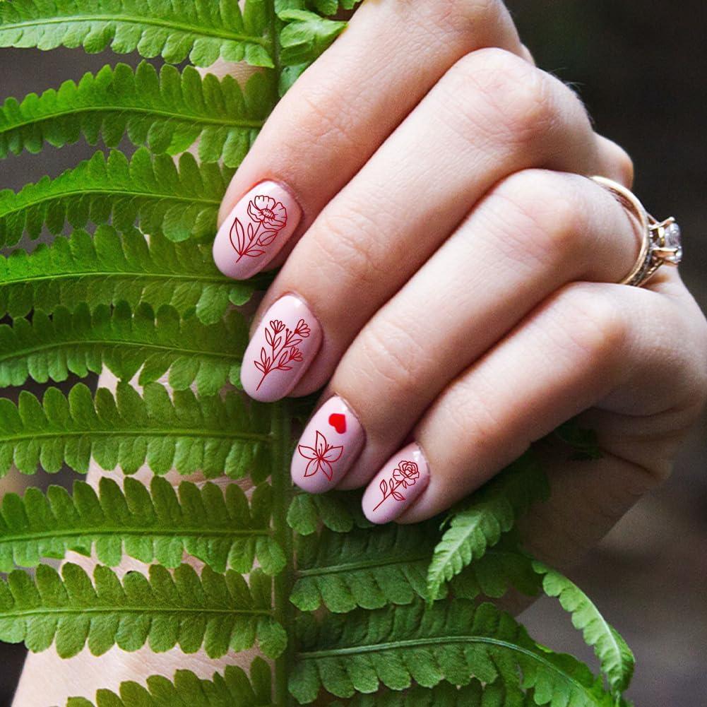 Placas de Estampado de Uñas PH PandaHall 3 Piezas 12x6 cm