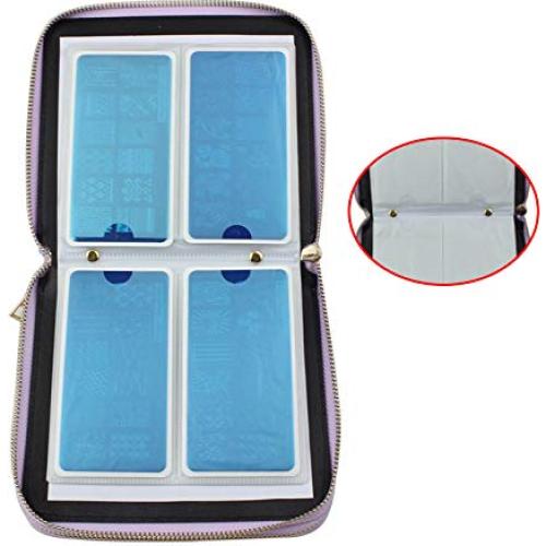 Estuche Organizador para Placas de Uñas HaiQiang 120 Ranuras