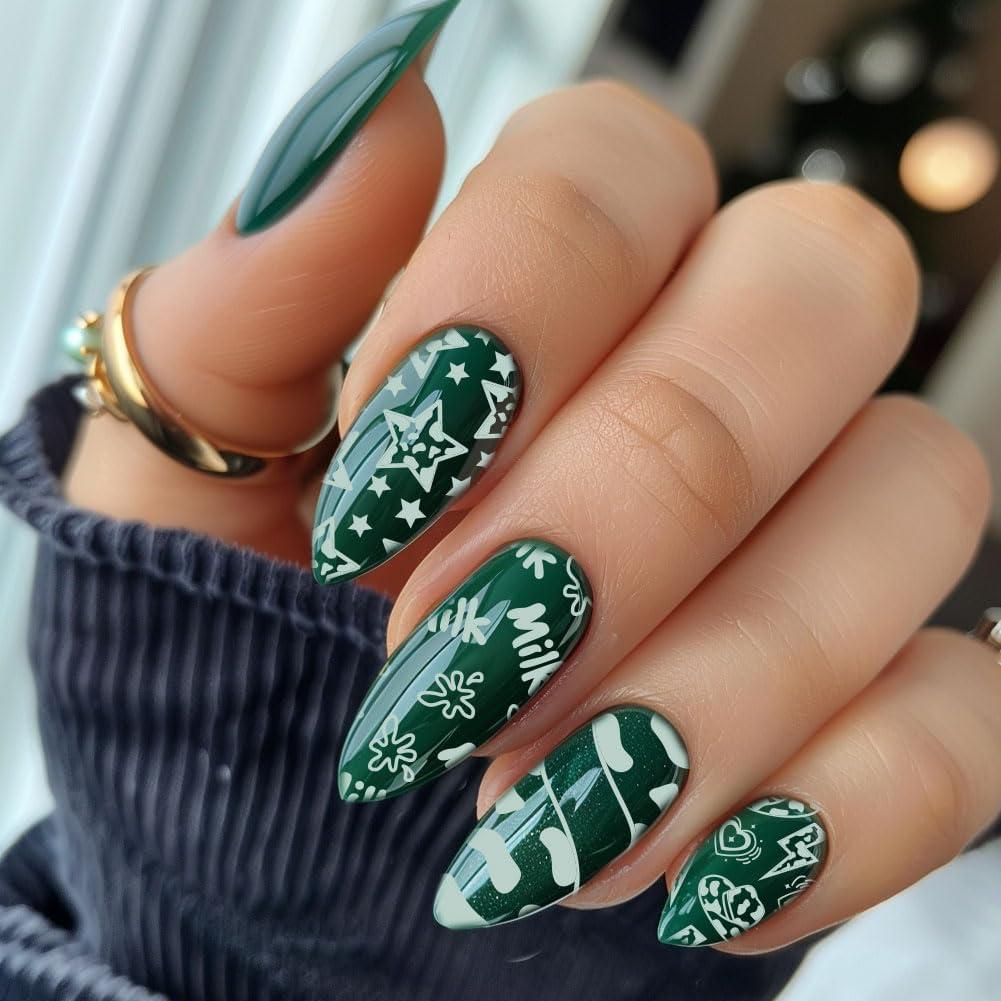 Plantillas de Estampado de Uñas PH PandaHall 5 Piezas 12x6 cm