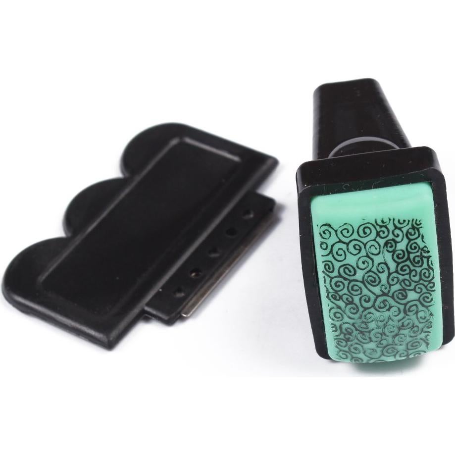 Kit de Estampado de Uñas ZhuoGuan 10 Placas + Sellador