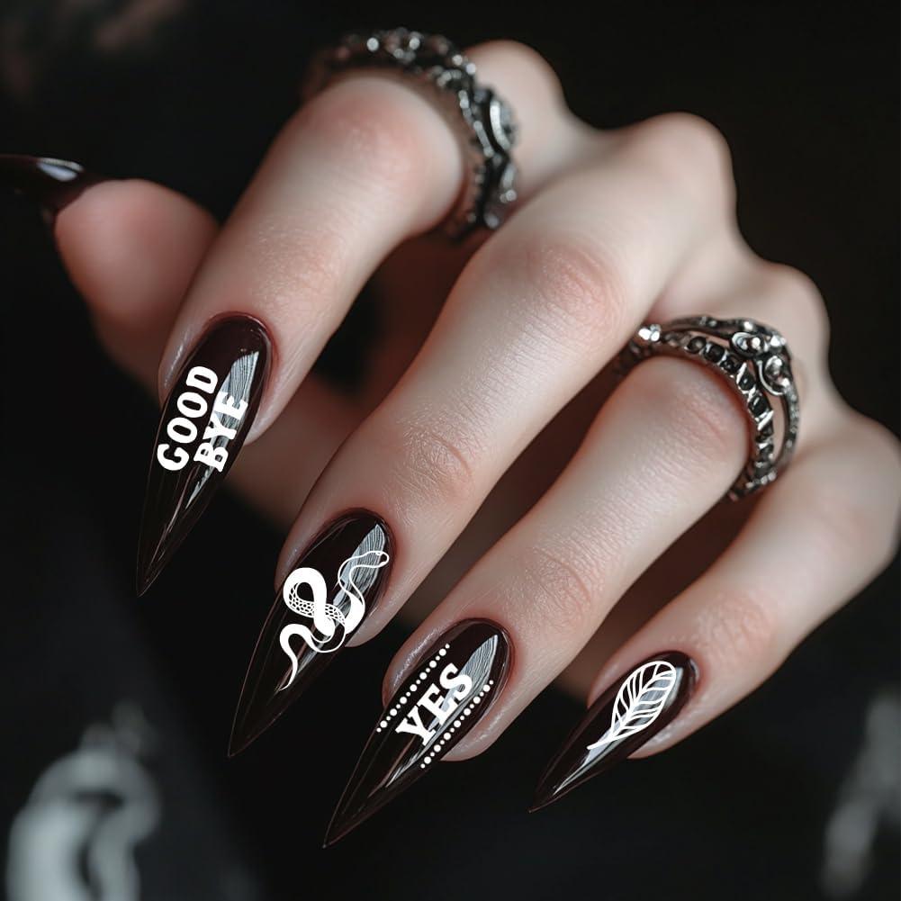 Plantillas de Arte de Uñas PH PandaHall - 3 Piezas, Acero Inoxidable, 46 Patrones