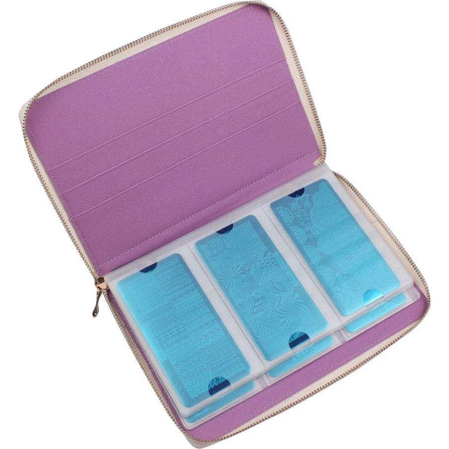 Soporte de Placas de Uñas Holográfico FingerAngel 72 Ranuras