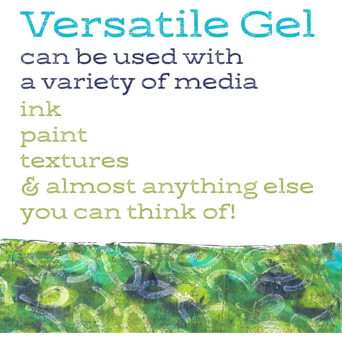 Placa de Gel Reutilizable Gel Press 20x25 cm para Monoprinting