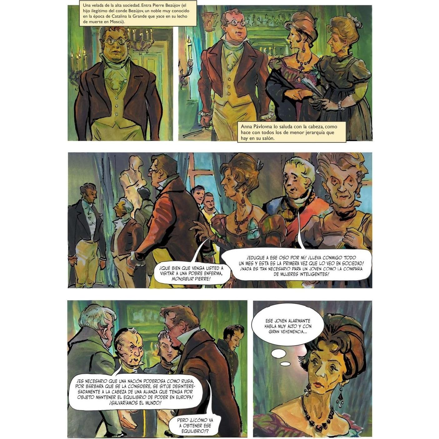 Guerra y paz. La novela gráfica