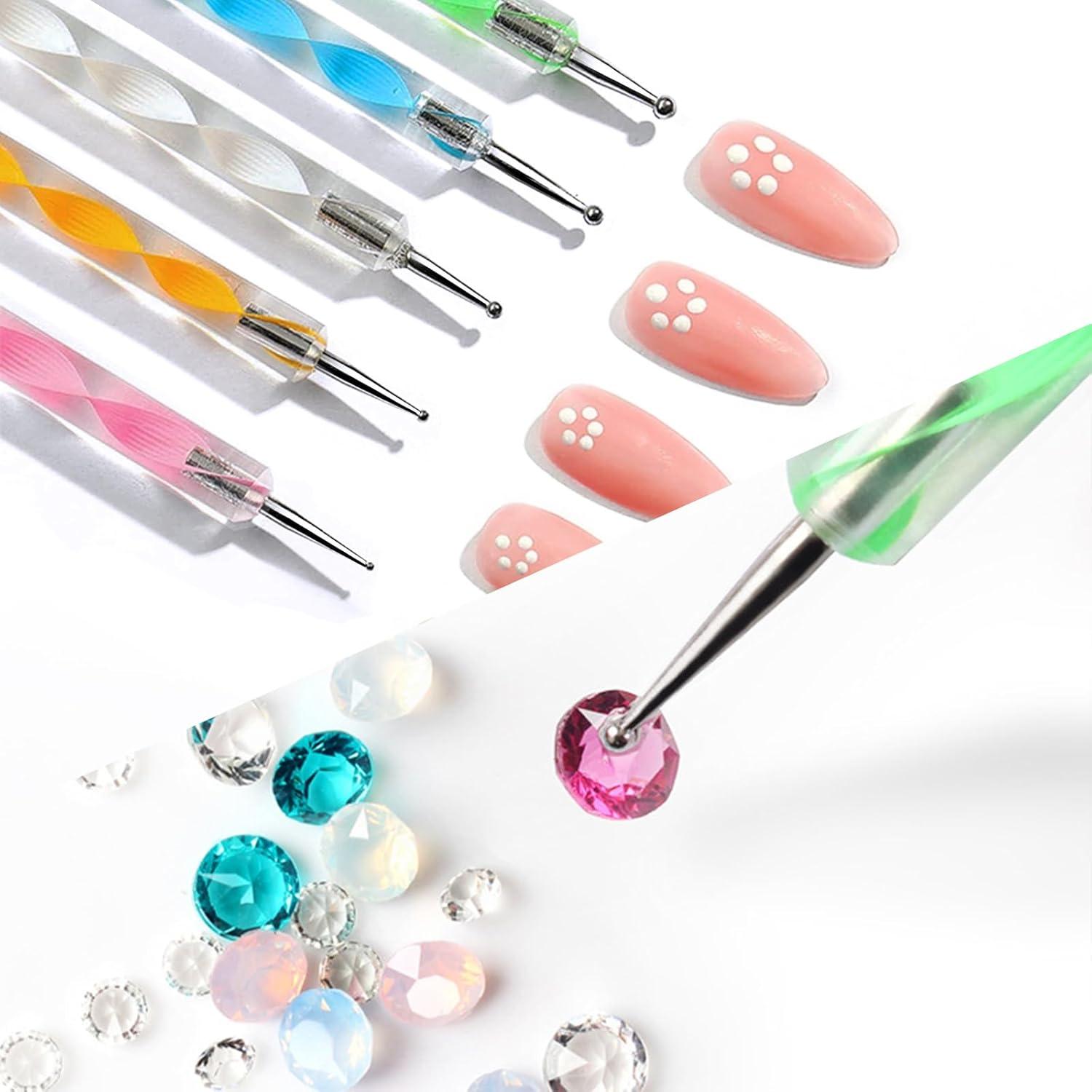 Kit de Estampado de Uñas 4pc LoveOurHome - Plantillas y Herramientas