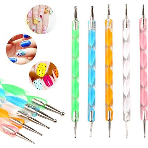 Kit de Estampado de Uñas 4pc LoveOurHome - Plantillas y Herramientas