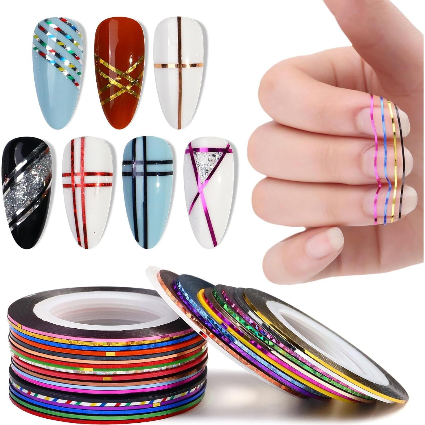 Kit de Estampado de Uñas 4pc LoveOurHome - Plantillas y Herramientas