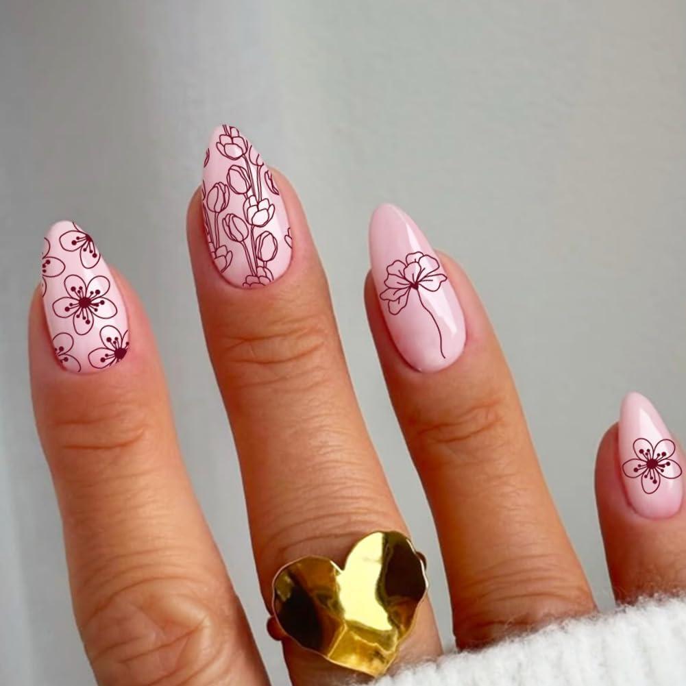 Placas de Estampado de Uñas PH PandaHall 3pcs 77 Patrones