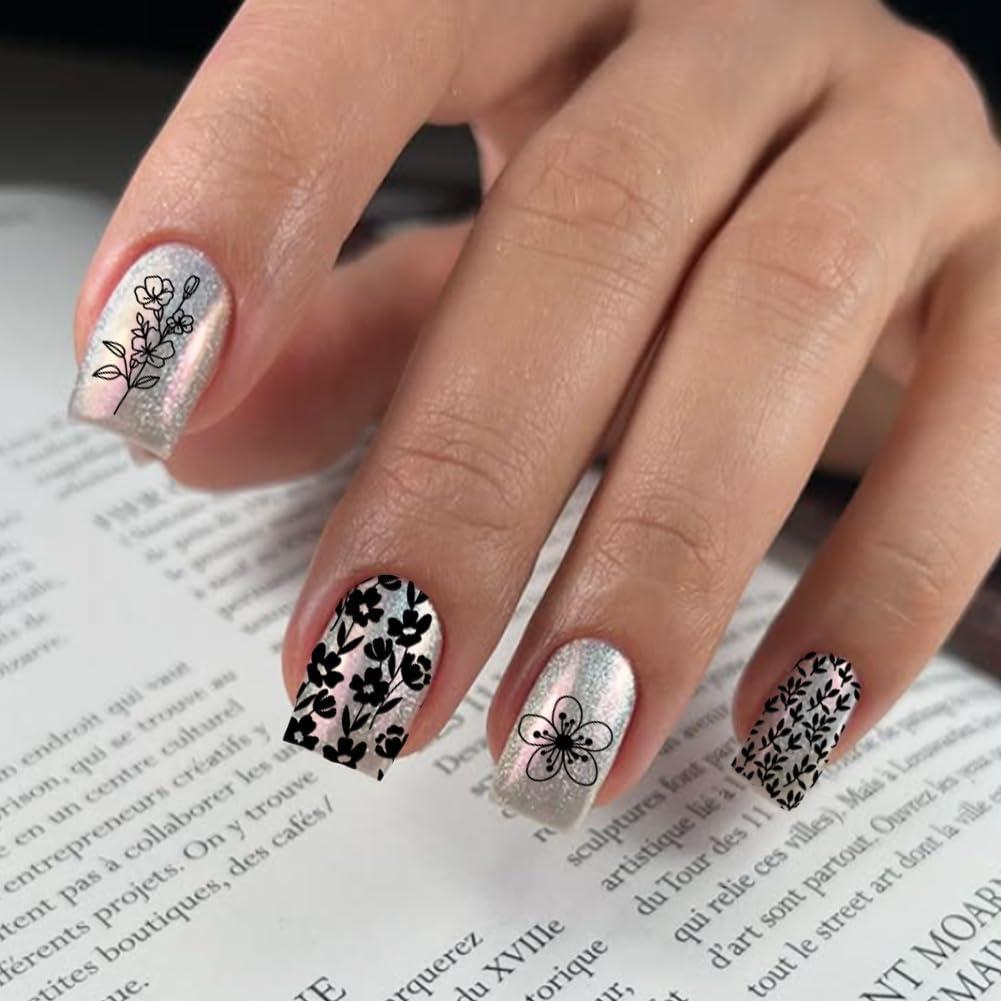 Placas de Estampado de Uñas PH PandaHall 3pcs 77 Patrones