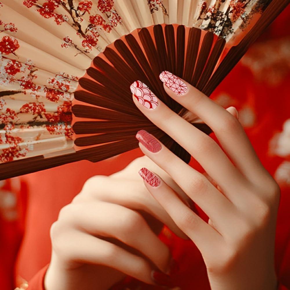 Placas de Estampado de Uñas PH PandaHall 3pcs 12x6 cm