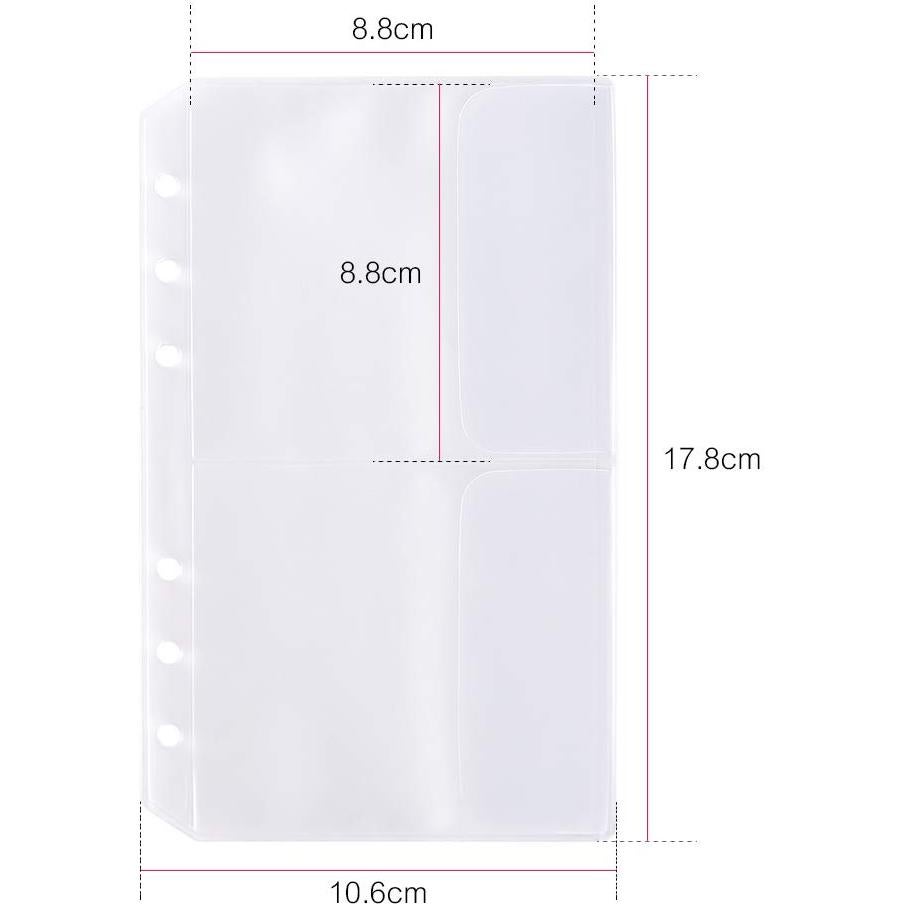 Organizador de Placas de Estampado de Uñas KADS 5 Ranuras