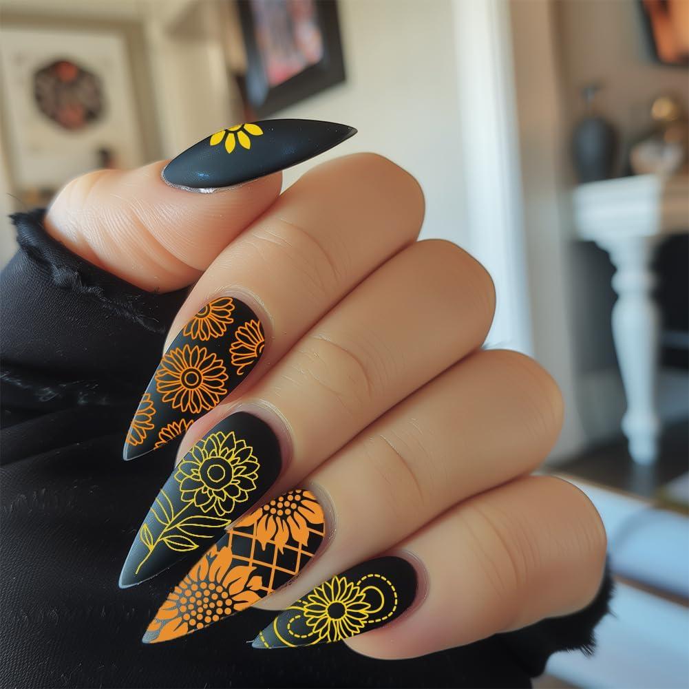 Juego de Placas de Estampado de Uñas Beinkmake 3 Piezas