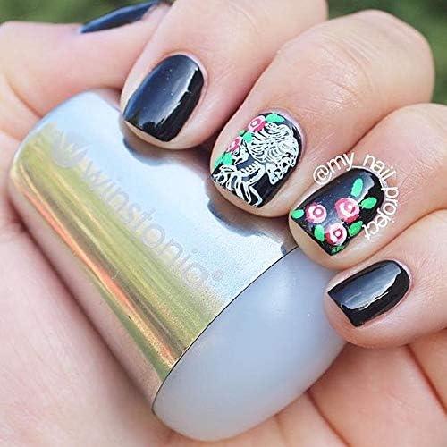 Estampador de Uñas Jumbo Winstonia - Almohadilla Pegajosa Blanca