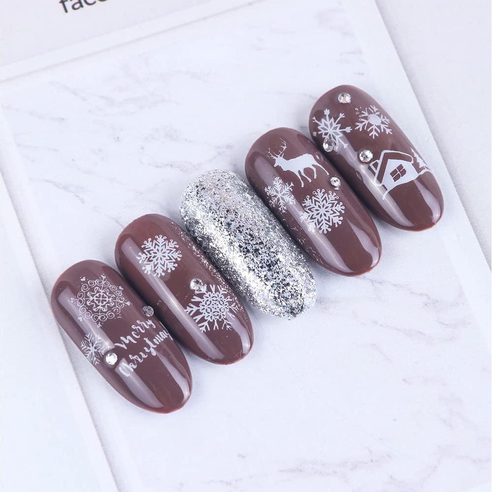 Kit de Estampado de Uñas GASTAT 5 Placas Reutilizables