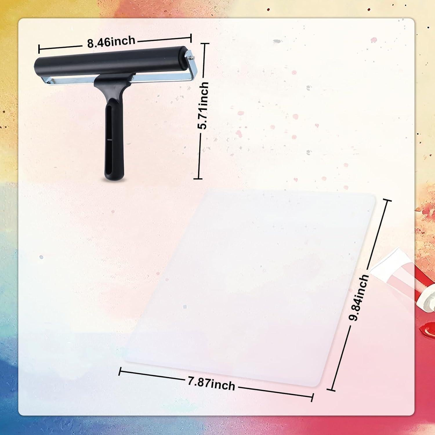 Kit de Placa de Impresión de Gel Safetect 20.32x25.4cm Reutilizable