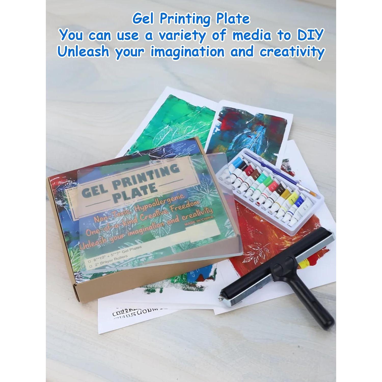 Kit de Placa de Impresión de Gel Safetect 20.32x25.4cm Reutilizable