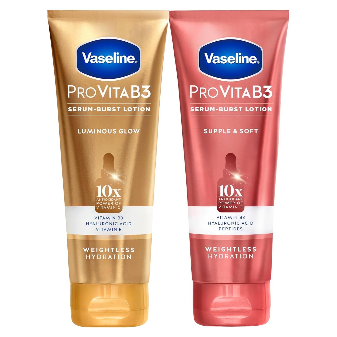 Suero Burst Pro VitaB3 Vaseline 221.6 ml 2Pk - Hidratante Luminoso