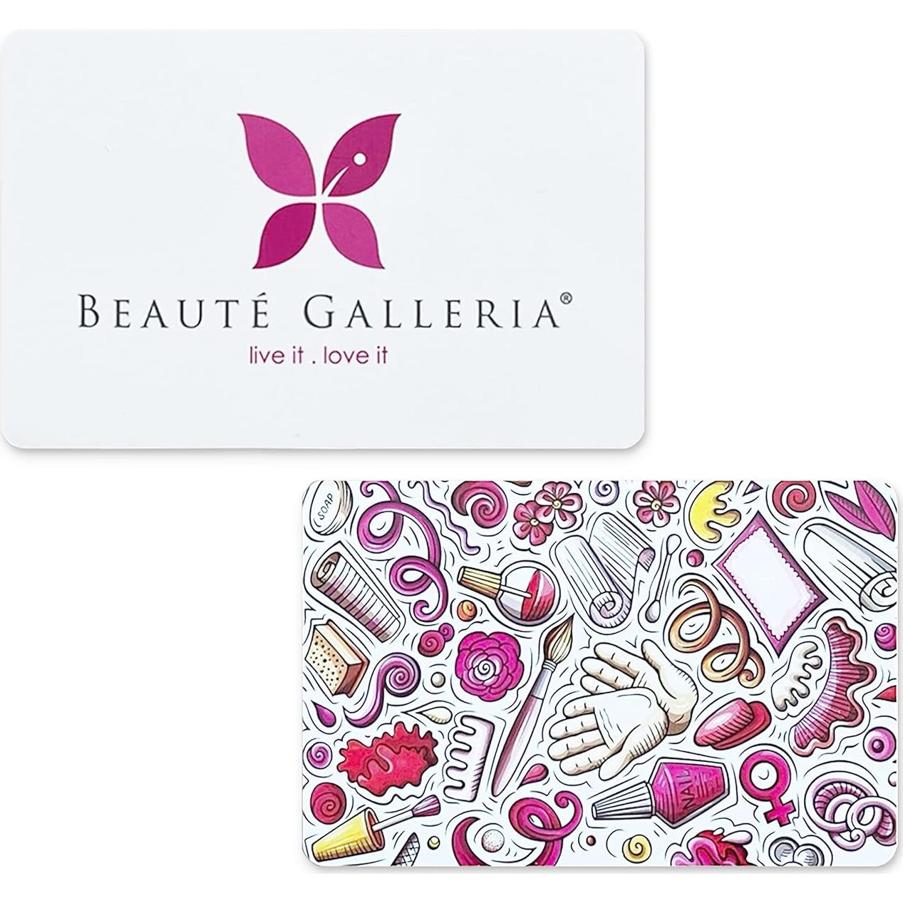 Set de Tarjetas Raspadoras para Estampado de Uñas Beaute Galleria - 5 Paquetes