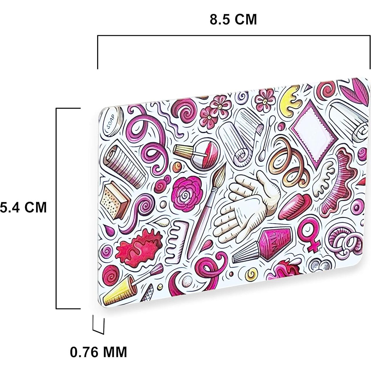 Set de Tarjetas Raspadoras para Estampado de Uñas Beaute Galleria - 5 Paquetes