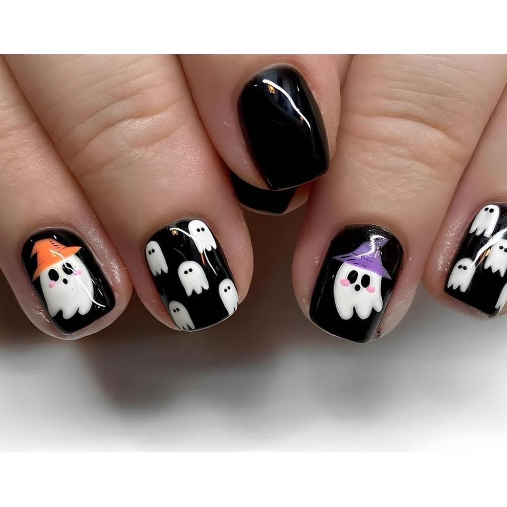 Placa de Estampado de Uñas Halloween MABKJLF 12x6 cm